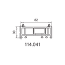 Veka Blendrahmen Verbreiterung 82/30 114.041