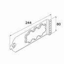 Aluprof Rolladen Aluprof Antriebslager im System SDZ für die M50 Antriebe WMSDZ