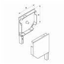 Aluprof Rolladen Aluprof Blendenkappen Seitenblende 45° BS125
