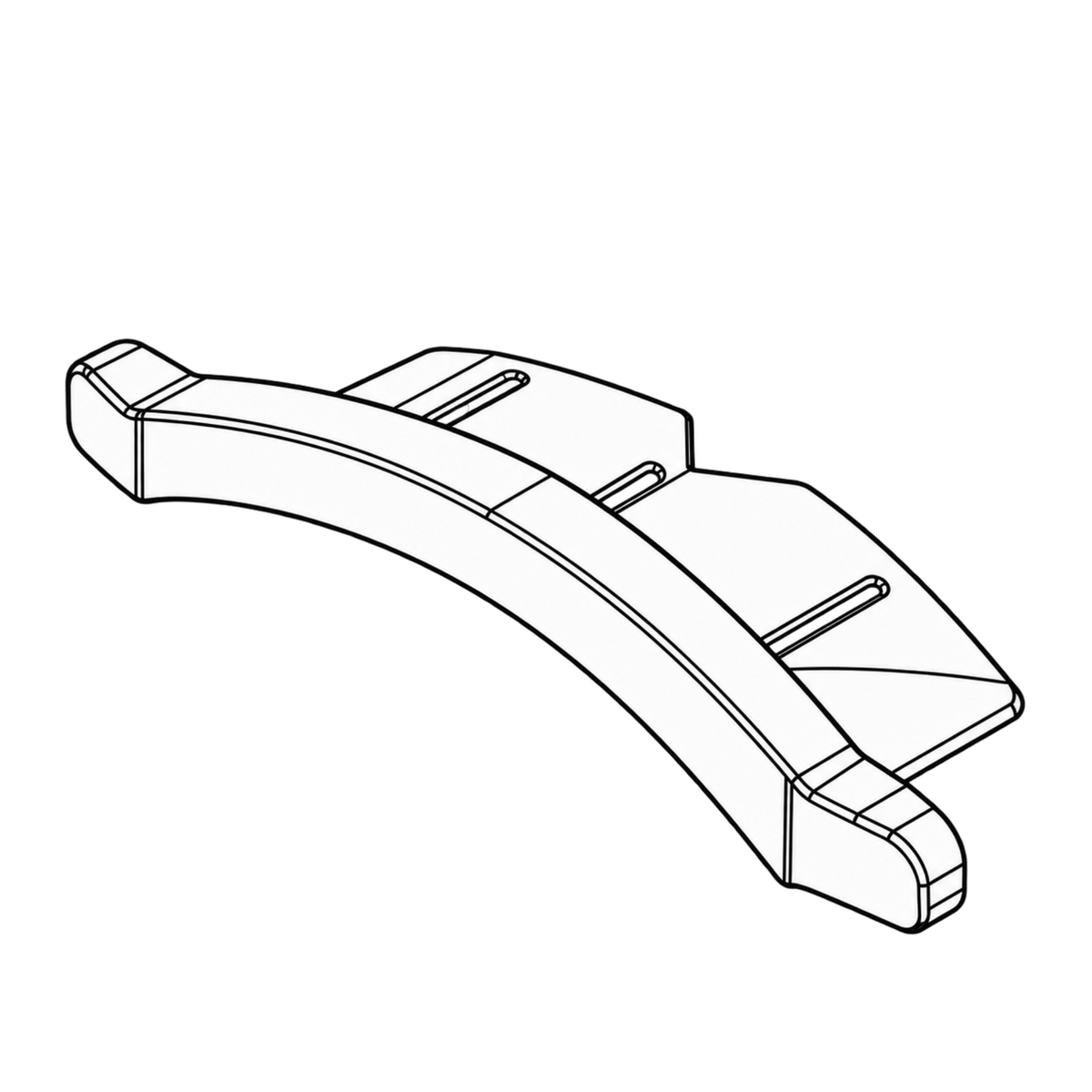 Aluprof Rolladen Aluprof Seitliche Arretierung für Rollladenpanzer PA52/2/W