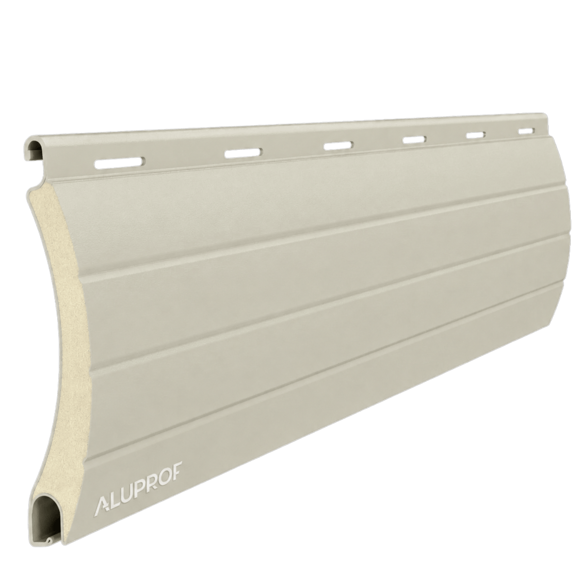 Aluprof Rolladen Beige (05) / 40cm Aluprof ALU Rollladenpanzer perforiert PA52