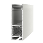 Aluprof Rolladen Grau (03) / 100cm Aluprof ALU Führungsschiene PP120/G