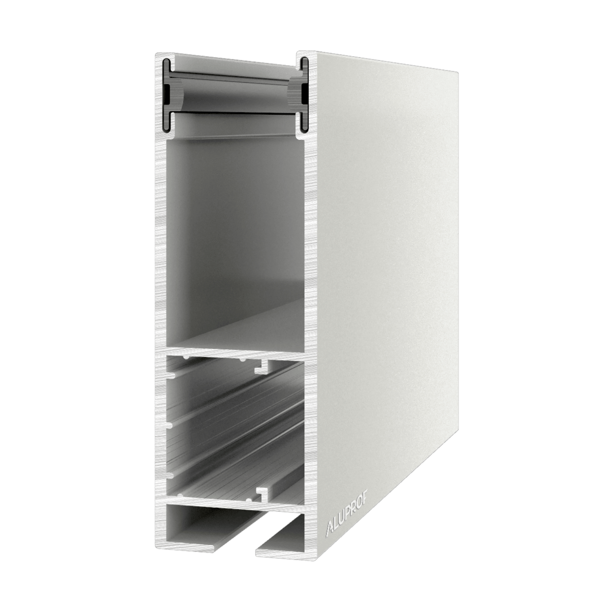 Aluprof Rolladen Grau (03) / 100cm Aluprof ALU Führungsschiene PP120/G