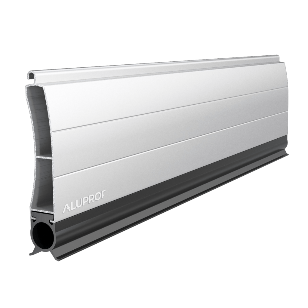 Aluprof Rolladen Silber (01) / 100cm Aluprof ALU Endleiste LDG/D