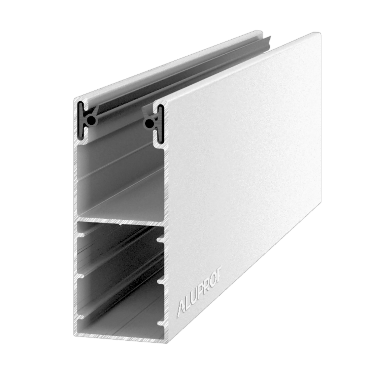 Aluprof Rolladen Weiß (02) / 100cm Aluprof ALU Führungsschiene PP53