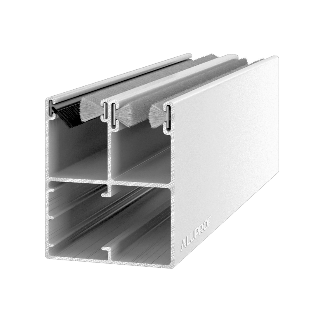 Aluprof Rolladen Weiß (02) / 40cm Aluprof ALU Doppelführungsschiene PPDO53/S