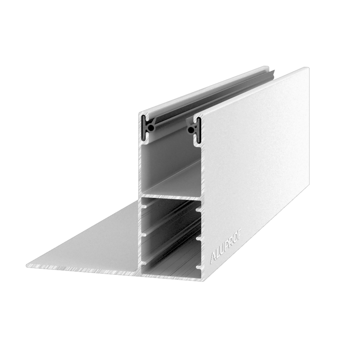 Aluprof Rolladen Weiß (02) / 40cm Aluprof ALU Winkel Führungsschiene PK53