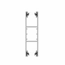 Aluprof Rolladen Weiß (ähnlich RAL9016) / 100cm Aluprof ALU Führungsschiene PPD79/G