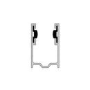 Aluprof Rolladen Weiß (ähnlich RAL9016) / 100cm Aluprof ALU Führungsschiene PU43/G