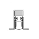 Athmer Tür Athmer Automatische Türdichtung Schall-Ex Duo L-15/28 OS 833mm