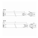 Cherubini Rolladen Cherubini Rohrmotor Garda 40/17 40Nm