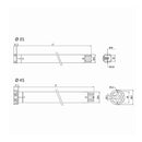 Cherubini Zip-Screen Cherubini Rohrmotor Senso Wire 10/17 10Nm