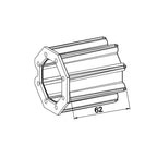 Eckermann Rolladen Eckermann Adapter SW60 für Walzenkapsel A400