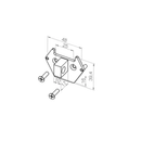 Elero Rolladen Elero Adapterplatte Vierkantbolzen RevoLine M-L Zapfen 16x16