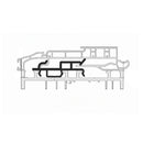 Exte Rolladen 100cm Exte Adapter Kasten-Rahmenverbindung Salamander 5402BF