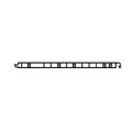 Exte Rolladen 50cm Exte Elite XT 5042 Rolladen PVC Blende 180
