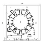Exte Rolladen Exte Kopfstück Neo XT 260x270 Links 5703260L