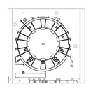 Exte Rolladen Exte Kopfstück Neo XT 260x270 Links 5703260L