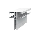 Exte Rolladen Weiss / 100cm Exte ALU-Maxi Doppelführungsschiene 5434