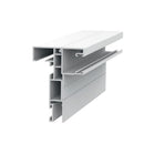 Exte Rolladen Weiss / 100cm Exte ALU-Maxi Einzelführungsschiene 5433