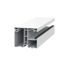 Exte Rolladen Weiss / 100cm Exte PVC-Maxi Einzelführungsschiene 50911