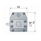 Geiger Antriebstechnik Rolladen Geiger Funk Rolladenmotor GB45MR-10/15 NHK 10Nm