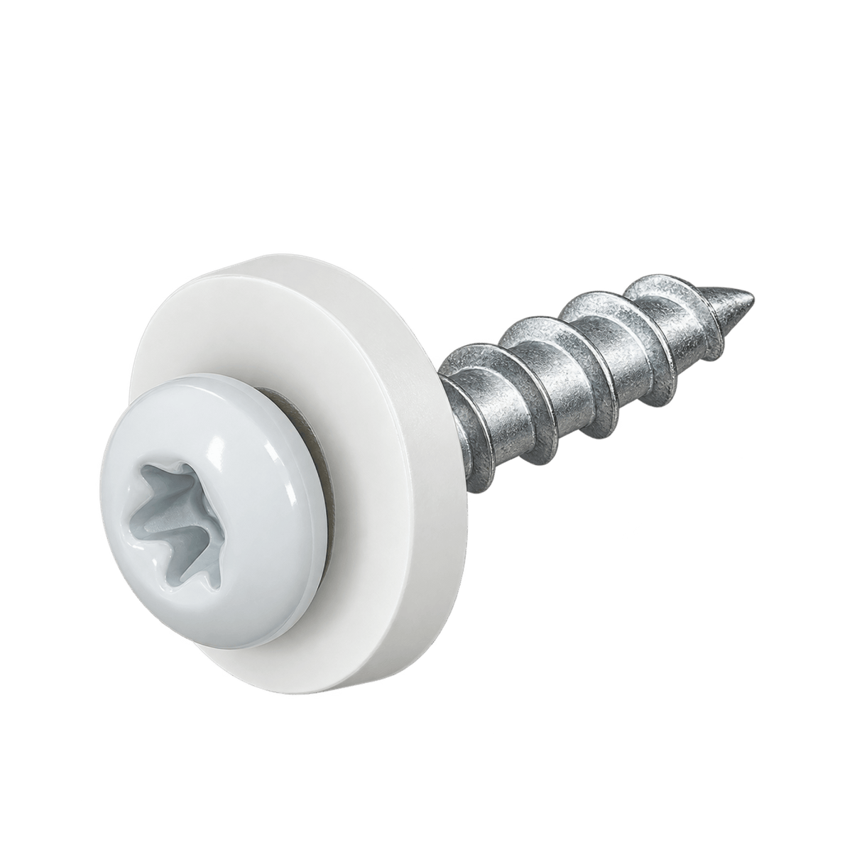 Gelbrot Fenster Gelbrot Fensterbankschraube TX-20 A2-Weiss 3,9x19mm