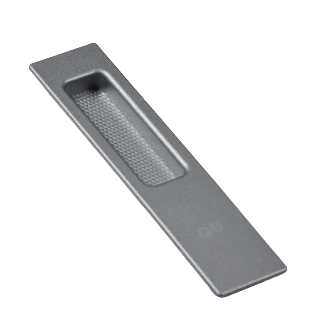 Gretsch-Unitas Fenster GU HS Griffmuschel Eckig Bautiefe 11mm Silber EV1 29992