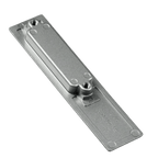 Gretsch-Unitas Fenster GU HS Griffmuschel Eckig Bautiefe 14mm Silber EV1 29526