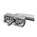 Hautau Fenster Hautau HKS Griff Z/E 201 EG EV1 Silber 170747