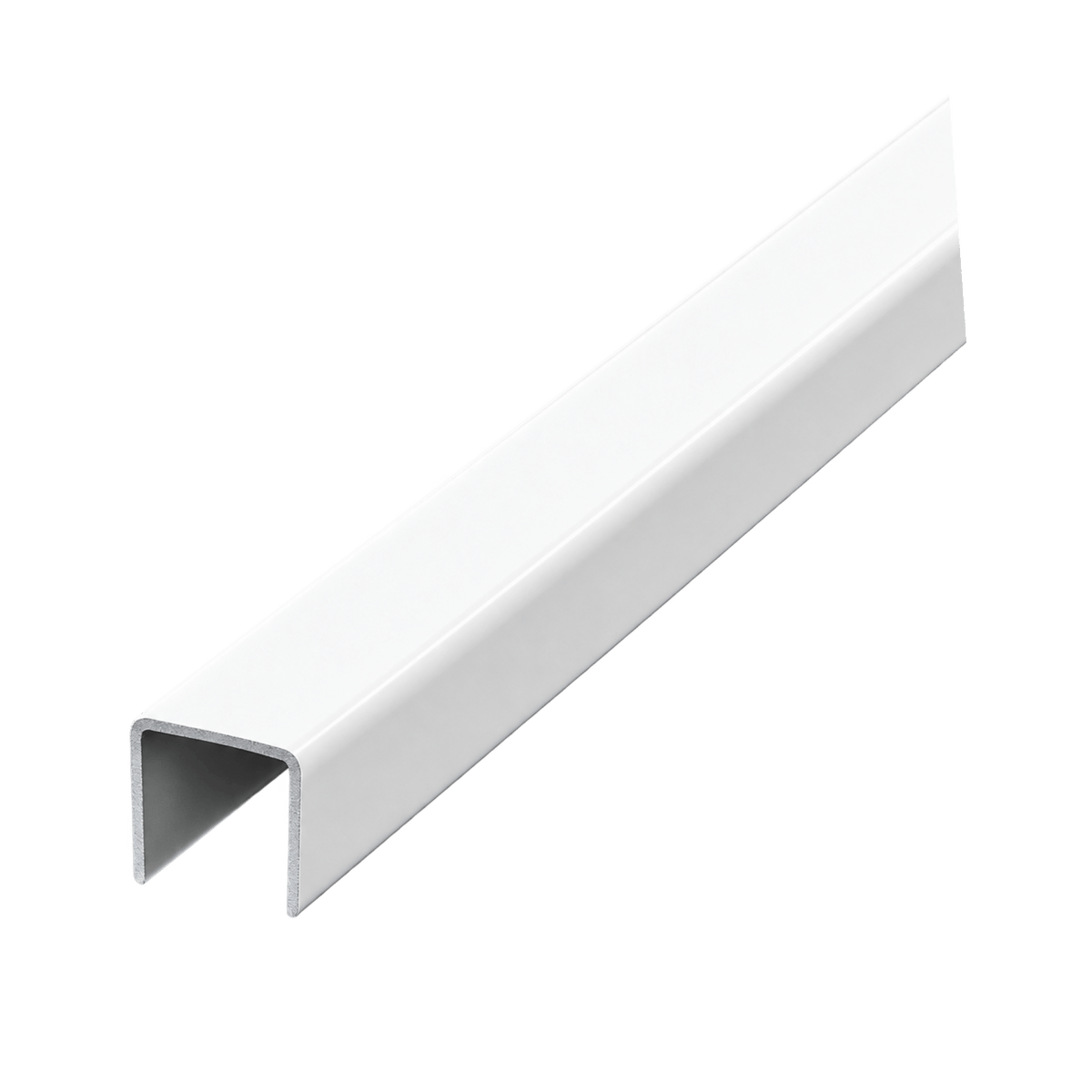 Hautau Fenster Hautau LM-Abdeckprofil FL 190 2000mm Weiss RAL9016 168872