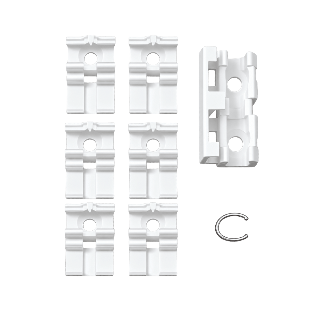 Hautau Fenster Hautau PRIMAT FL 190 Flexibles Gestänge 400mm Weiss 175347