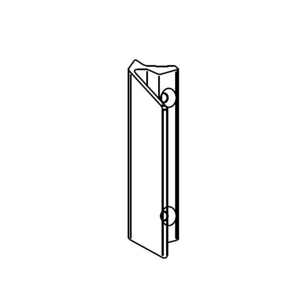 Maco Fenster Maco Ziehgriff Muschelgriff BASE 70x20mm Titan 38163