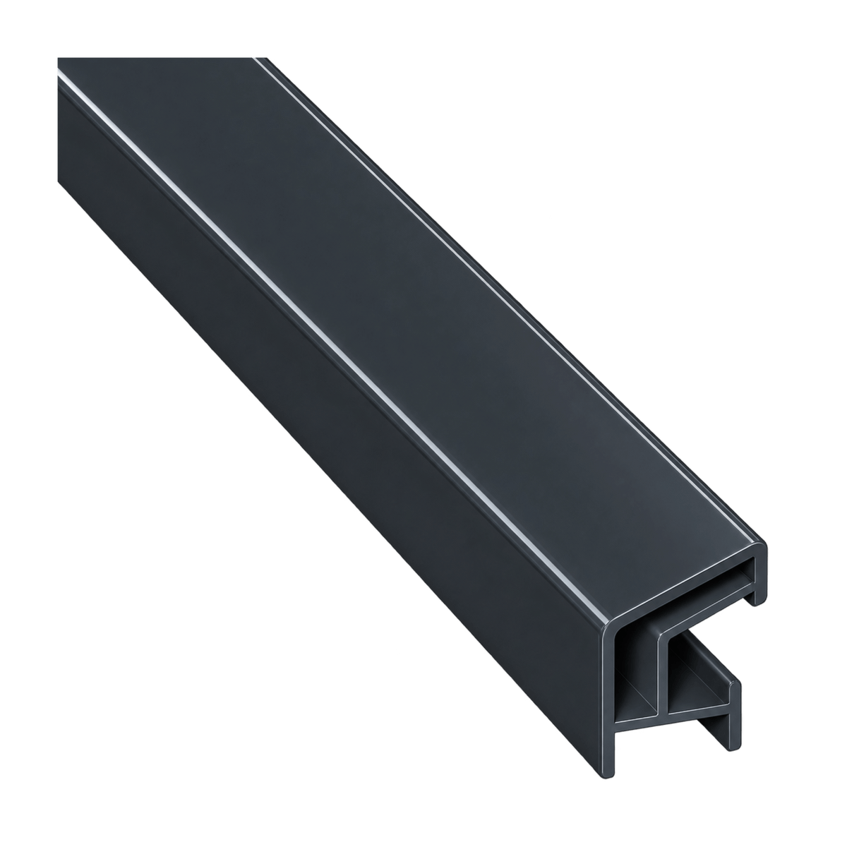 MK Menke Fenster Anthrazit (genarbt) / 40cm MK Wetterschenkel 15/30mm 946