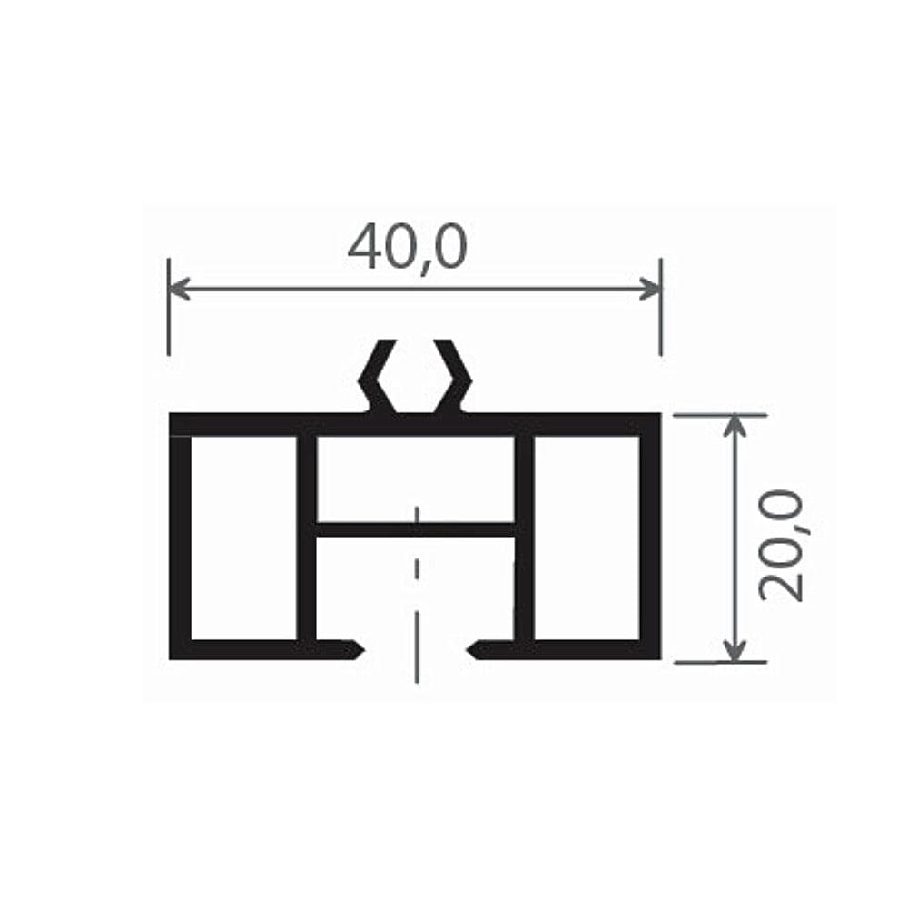 MK Menke Rolladen MK PVC-Aufdopplungsprofil 902