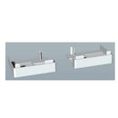 MK Menke Rolladen Weiss MK Endkappe 975 für PVC Führungsschiene