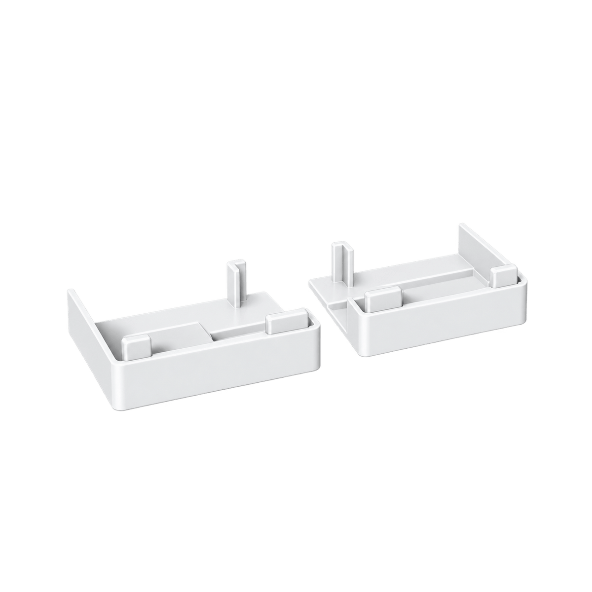 MK Menke Rolladen Weiss MK Endkappe 975 für PVC Führungsschiene