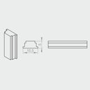 Portos Plissee Portos Plissee Südpolmagnet (negativ geladen) MSD-160