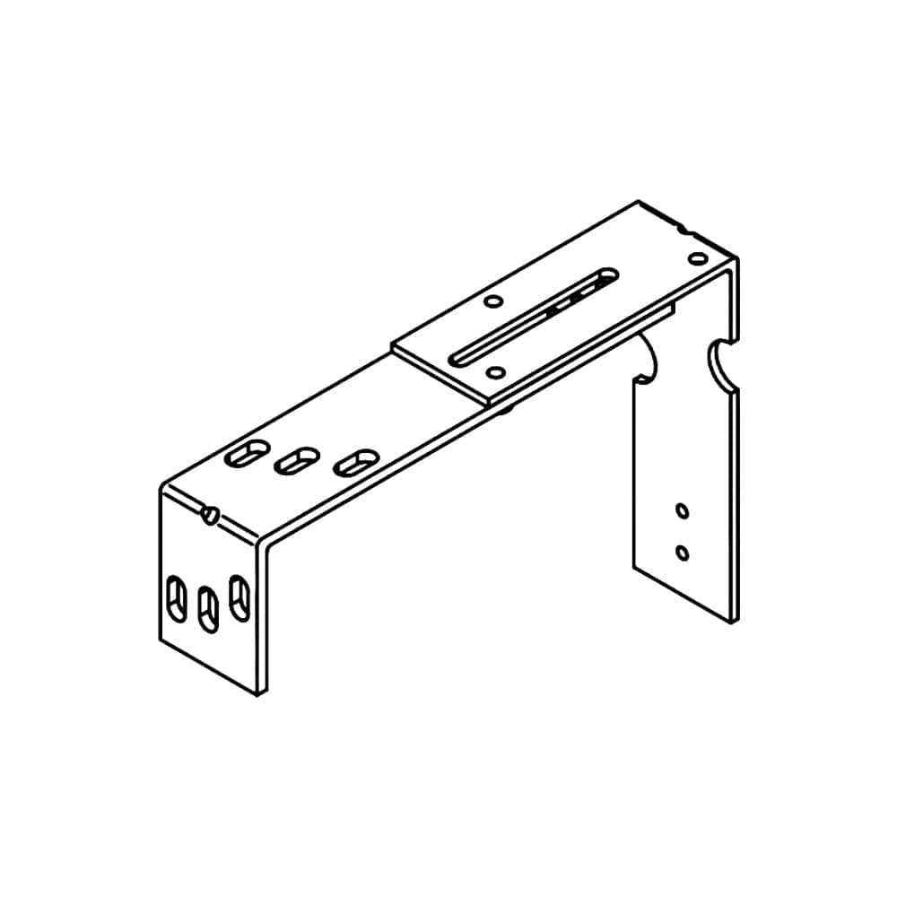 Portos Raffstore Portos Raffstore Wand-Stellhalter des Schutzblechs 200-250 mm F-US-200-250