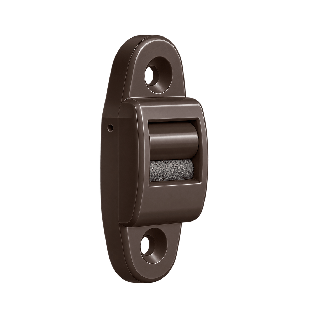 Portos Rolladen Braun Portos Flache Gurtführung mit Bürstendichtung 15mm
