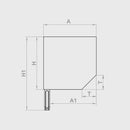 Portos Rolladen Portos Blendenkappen Seitenblende BS ST2000 180
