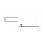 Portos Rolladen Weiss / 100cm Portos Montageprofil für Revisionsklappe K-PM