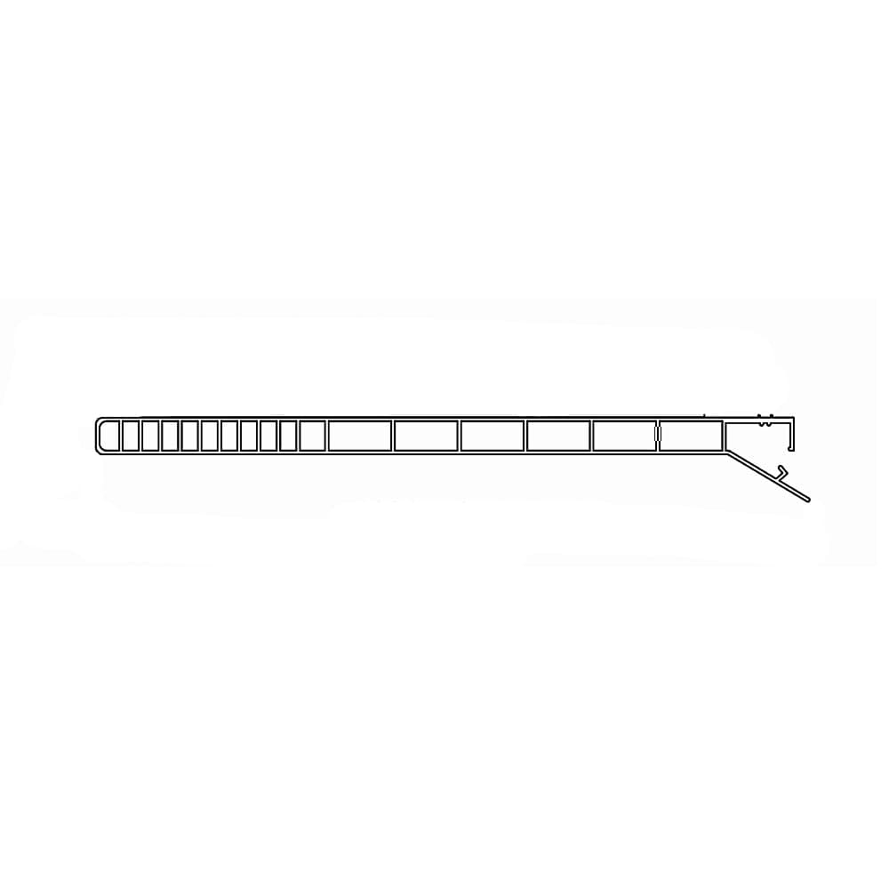 Portos Rolladen Weiss / 100cm Portos Revisionsklappe 160 (240x250) K-KR160 FLEX