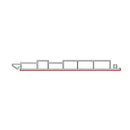 Portos Rolladen Weiss / 50cm Portos Revisionsklappe 160 200 PKL1