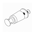 Portos Rolladen Weiss Portos Anschlagstopper 30mm für Rolladenendleiste BF-ZAT