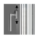 Rehau Fenster Rehau Fenstergriff Linea Kisi mit Kindersicherung Weiss