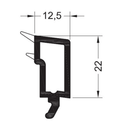 Rehau Fenster Rehau PVC Glasleiste 538512
