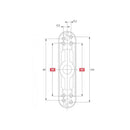 Roto Fenster Roto Alu Fenstergriff Rotoline Getriebe 26 in Weiss 377477