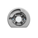 Schüco Fenster Schüco SmartActive RC Befestigungsrosette Silber Links 269661