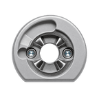 Schüco Fenster Schüco SmartActive RC Befestigungsrosette Silber Links 269661